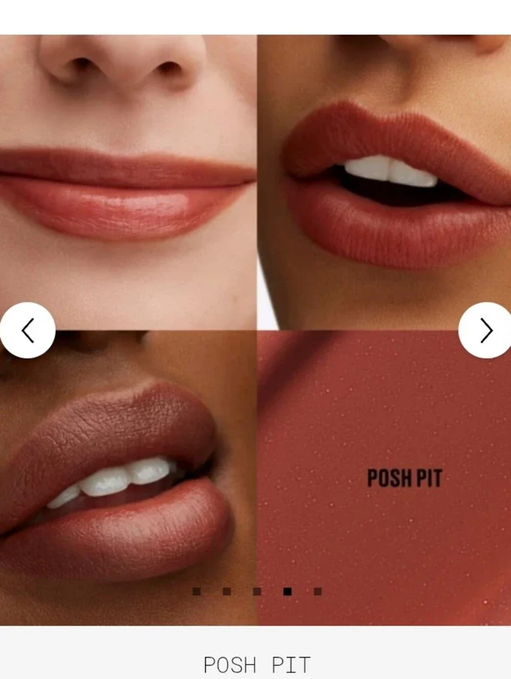MAC Posh Pit Lustreglass Lipstick